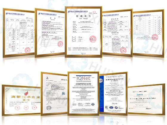 huixin aluminum certificates