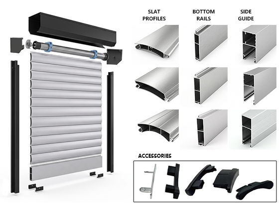 complete roller shutter systems
